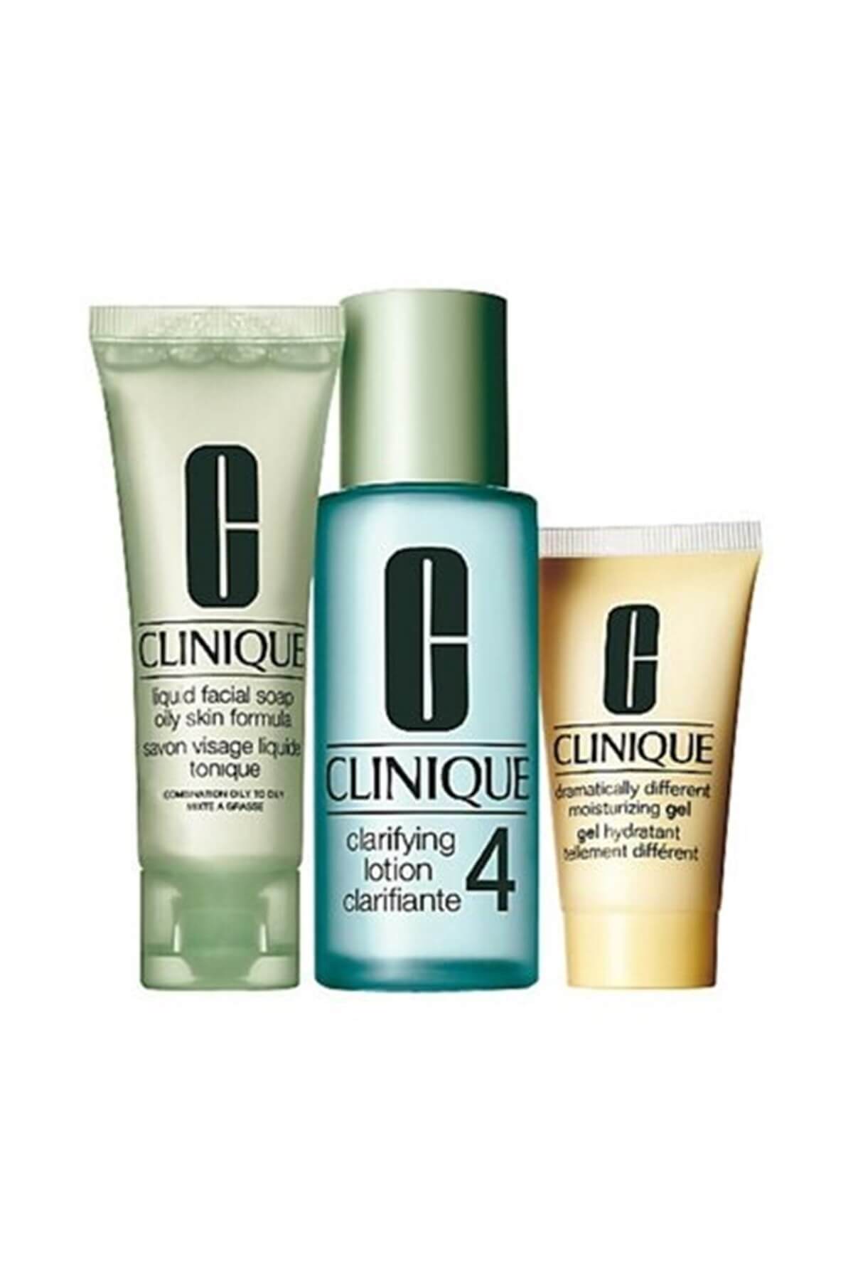 Clinique 3-Steps Creates Great Skin 3 Adımlı Skin Type 4 Cilt Bakım Seti
