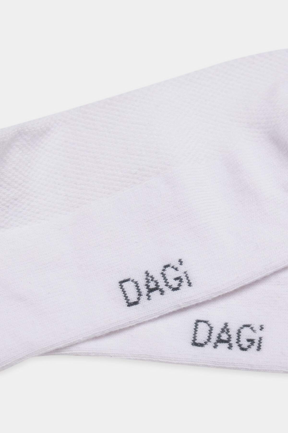 Dagi Beyaz Yoga-Plates Çorabı