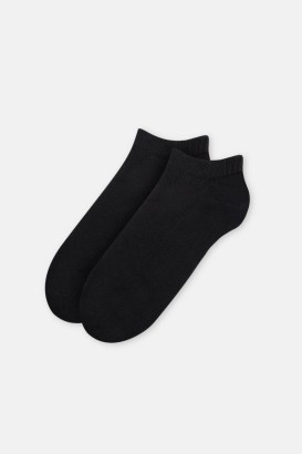 Dagi Siyah Kadın Düz Çorap - Thumbnail