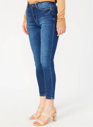 Fabrika PITON Kadın Denim Pantolon - Thumbnail