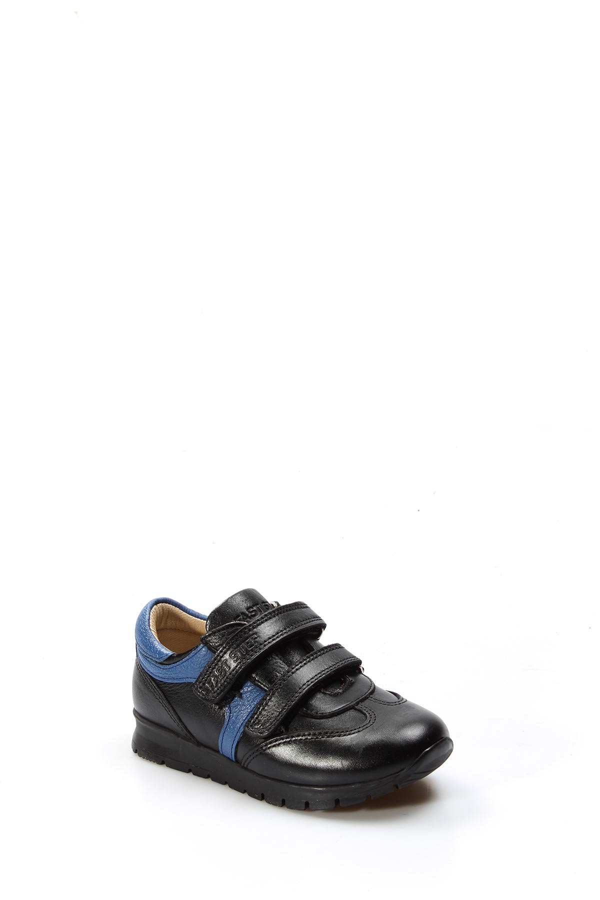 Fast Step Boy Hakiki Deri Erkek Çocuk Günlük Ayakkabı Siyah Mavi Kırmızı 006PA900