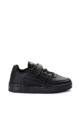 Fast Step Kids Unisex Boys Sport Shoes Black 868XCA2024 - Thumbnail