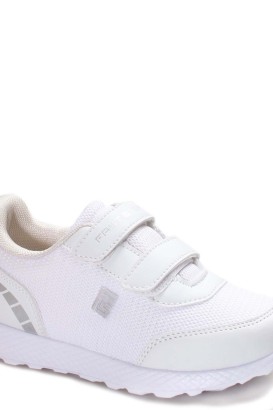 Fast Step Kids Unisex Boys Sport Shoes White 991XA801 - Thumbnail