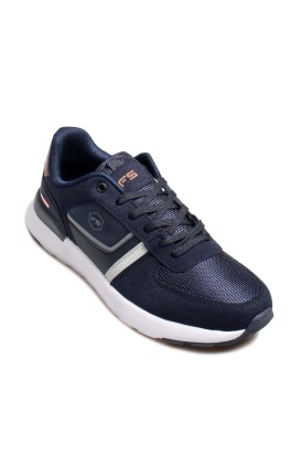 Fast Step Men Sport Shoes Navy Blue 572MA2556 - Thumbnail