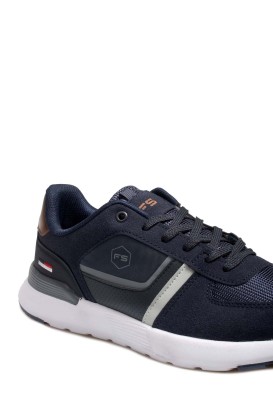 Fast Step Men Sport Shoes Navy Blue 572MA2556 - Thumbnail