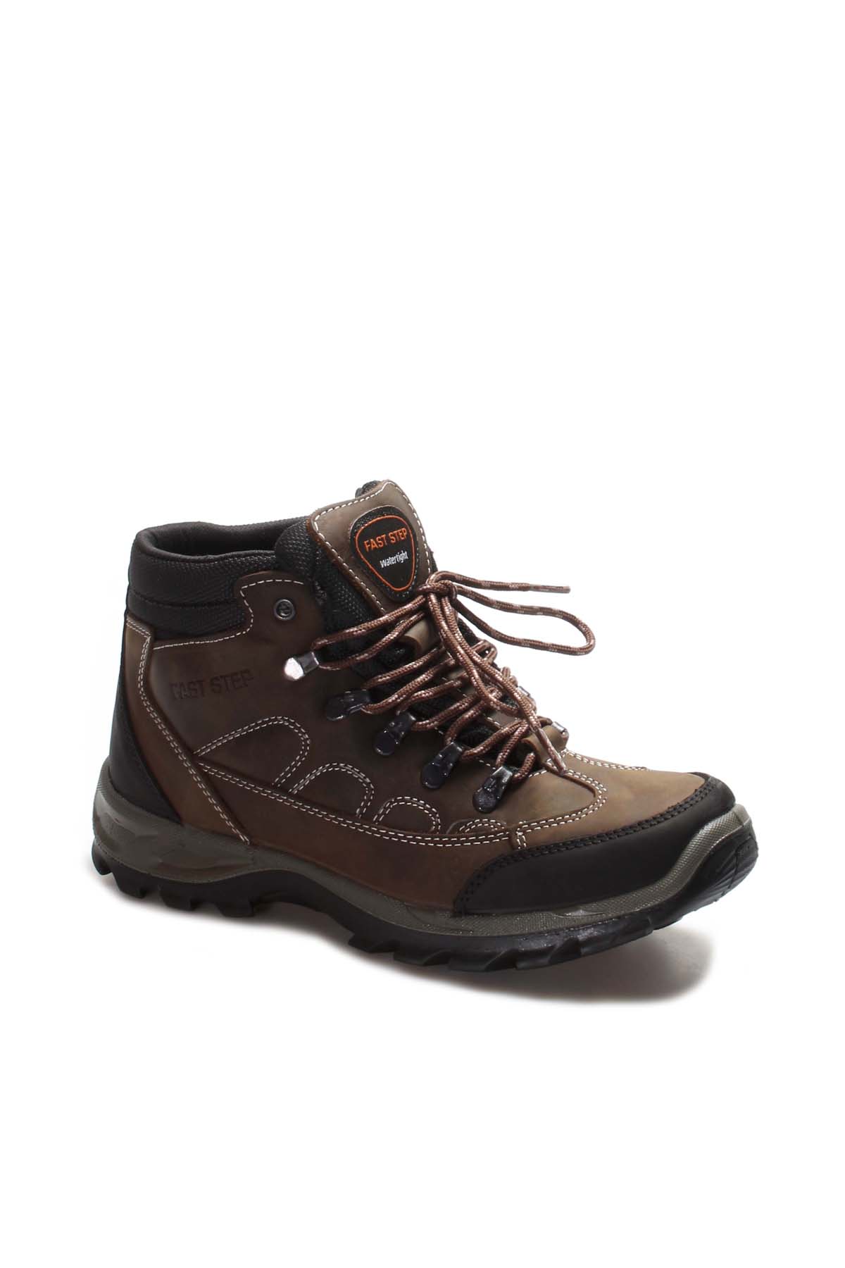 Fast Step Unisex Genuine Leather Boots Black 117SXA5538