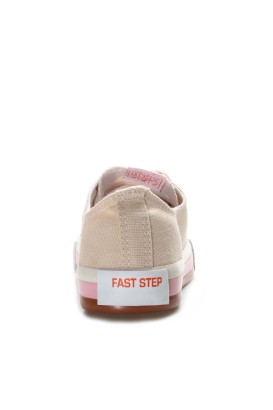 Fast Step Women Women Daily Shoes Beige 620ZA415 - Thumbnail