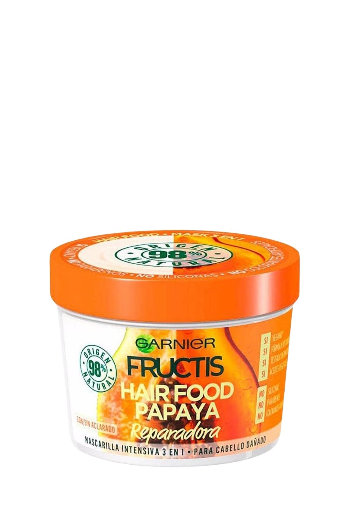 Garnier Fructis Papaya Dayanıklı Saçlar İçin Rejenerasyon Maskesi 390 Ml
