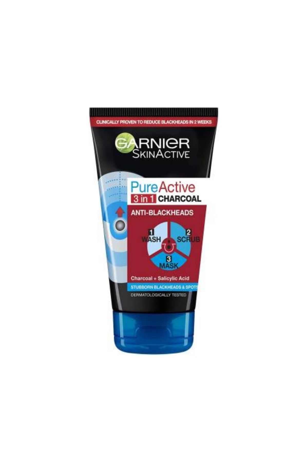 Garnier Skin Active Pure Active 3'ü 1 Arada Kömür Maske Jeli 150ml