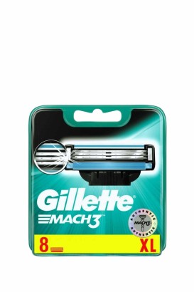 Gillette Mach3 Yedek Tıraş Bıçağı 8 Adet - Thumbnail