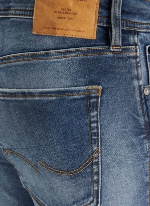Jack & Jones 12169315_JJIGLENN JJORIGINAL GE 141 Slim Glenn Erkek Kot Pantolon - Thumbnail