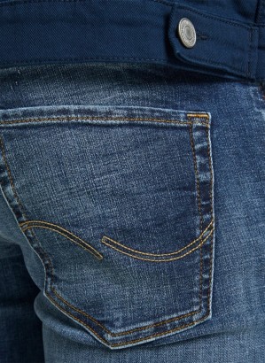 Jack & Jones 12169315_JJIGLENN JJORIGINAL GE 141 Slim Glenn Erkek Kot Pantolon - Thumbnail