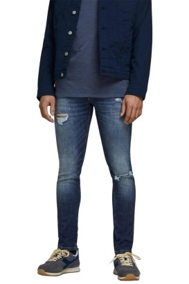 Jack & Jones 12169315_JJIGLENN JJORIGINAL GE 141 Slim Glenn Erkek Kot Pantolon - Thumbnail