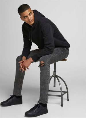 Jack & Jones 12169319_JJIGLENN JJORIGINAL GE 122 Slim Glenn Erkek Kot Pantolon - Thumbnail