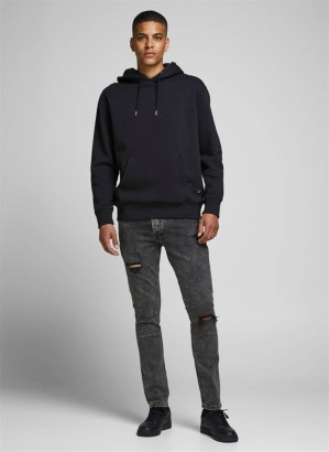 Jack & Jones 12169319_JJIGLENN JJORIGINAL GE 122 Slim Glenn Erkek Kot Pantolon - Thumbnail