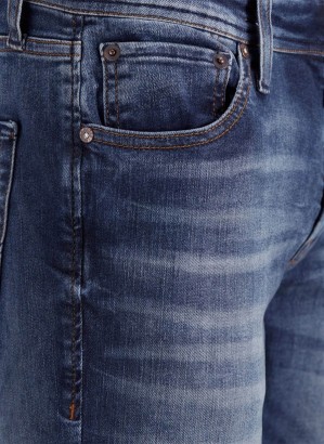 Jack & Jones 12178859_JJ30GLENN JJORIGINAL JOS 206 Slim Glenn Erkek Kot Pantolon - Thumbnail