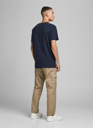 Jack & Jones JCOSHAWN TEE SS CREW NECK Erkek Tişört - Thumbnail