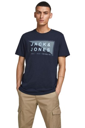 Jack & Jones JCOSHAWN TEE SS CREW NECK Erkek Tişört - Thumbnail
