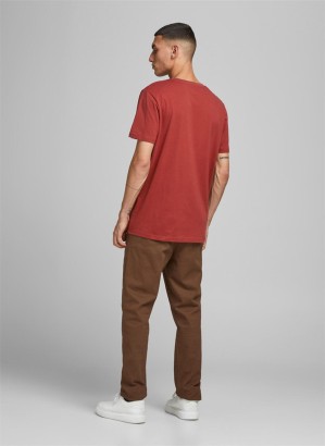 Jack & Jones JCOSHAWN TEE SS CREW NECK Erkek Tişört - Thumbnail