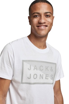 Jack & Jones JCOSHAWN TEE SS CREW NECK Erkek Tişört - Thumbnail