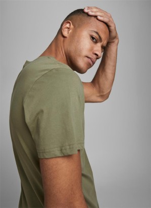 Jack & Jones JCOSHAWN TEE SS CREW NECK Erkek Tişört - Thumbnail