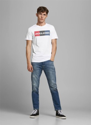 Jack & Jones JJECORP LOGO TEE SS O-NECK Erkek Tişört - Thumbnail