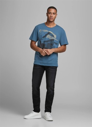 Jack & Jones JORTONE TEE SS CREW NECK B Erkek Tişört - Thumbnail