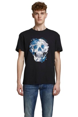 Jack & Jones JORTRAC TEE SS CREW NECK B Erkek Tişört - Thumbnail