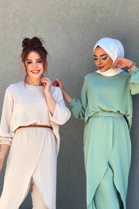 Ketche 6813 Şalvar Model Kadın Takım - Thumbnail