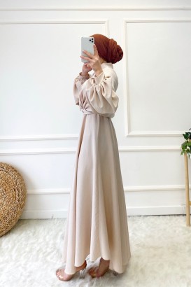 Ketche 7088 Düğüm Model Elbise Görünümlü Kadın Takım - Thumbnail