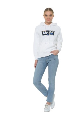 Levis 18883-0047 Denim High Rise Straight Kadın Kot Pantolon - Thumbnail