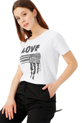Limon BAYLEN Kadın T-Shirt - Thumbnail