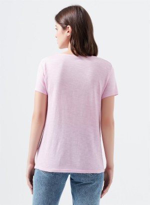 Mavi 168260-31481 Kadın T-Shirt - Thumbnail
