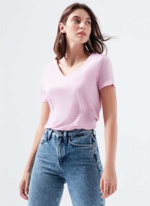 Mavi 168260-31481 Kadın T-Shirt - Thumbnail