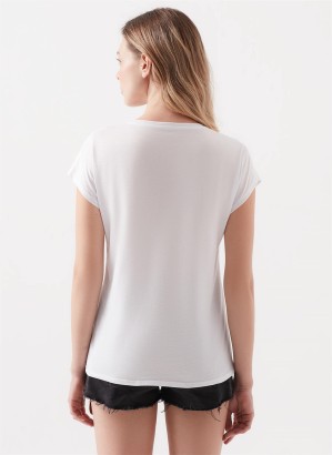 Mavi 168766-620 Kadın T-Shirt - Thumbnail