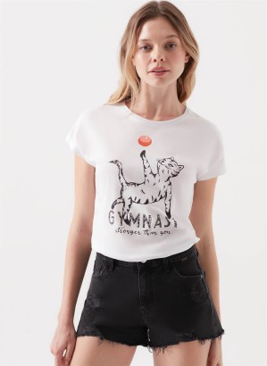 Mavi 168766-620 Kadın T-Shirt - Thumbnail