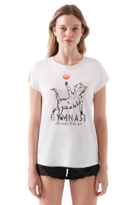 Mavi 168766-620 Kadın T-Shirt - Thumbnail