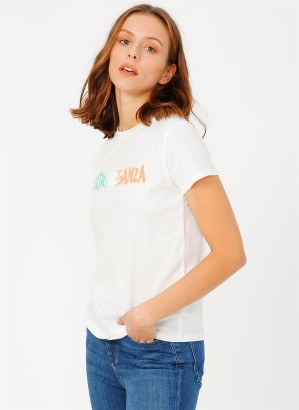 Mavi 168823-30701 Kadın T-Shirt - Thumbnail