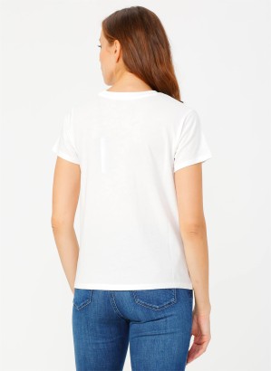 Mavi 168823-30701 Kadın T-Shirt - Thumbnail