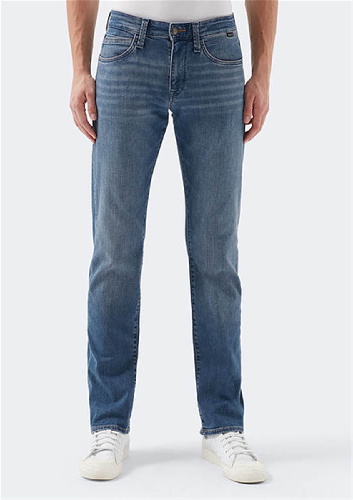 Mavi Jeans Hunter Mıd Shaded Mavi Premium Düz Paça Erkek Kot Pantolon
