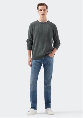 Mavi Jeans Hunter Mıd Shaded Mavi Premium Düz Paça Erkek Kot Pantolon - Thumbnail