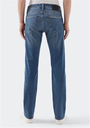 Mavi Jeans Hunter Mıd Shaded Mavi Premium Düz Paça Erkek Kot Pantolon - Thumbnail