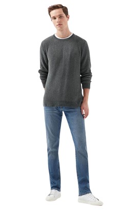 Mavi Jeans Hunter Mıd Shaded Mavi Premium Düz Paça Erkek Kot Pantolon - Thumbnail