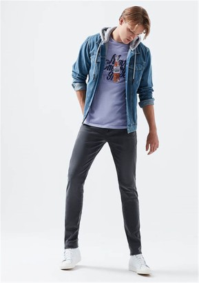 Mavi Jeans Luka Smoke Comfort Gri Normal Kesim Erkek Kot Pantolon - Thumbnail