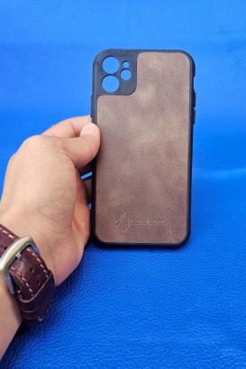 New Loco Hakiki Deri iPhone 11 Kılıfı - Thumbnail