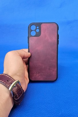 New Loco Hakiki Deri iPhone 11 Kılıfı - Thumbnail