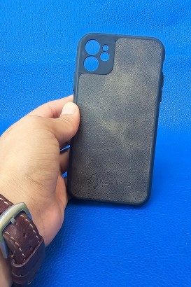 New Loco Hakiki Deri iPhone 11 Kılıfı - Thumbnail