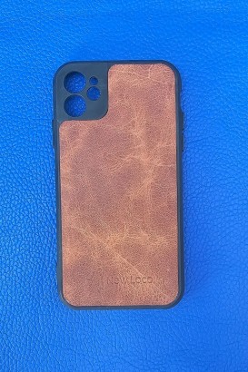 New Loco Hakiki Deri iPhone 11 Kılıfı - Thumbnail