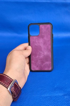 New Loco Hakiki Deri iPhone 11 Pro Kılıfı - Thumbnail