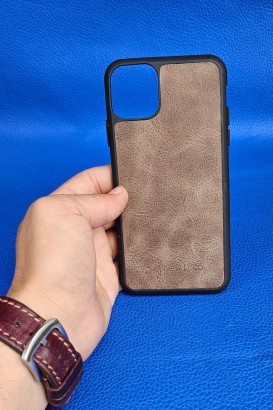 New Loco Hakiki Deri iPhone 11 Pro Max Kılıfı - Thumbnail